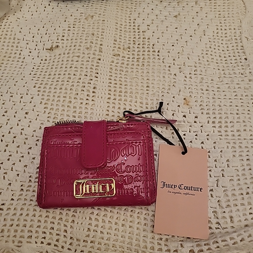Juicy Couture Pink  ID Card wallet